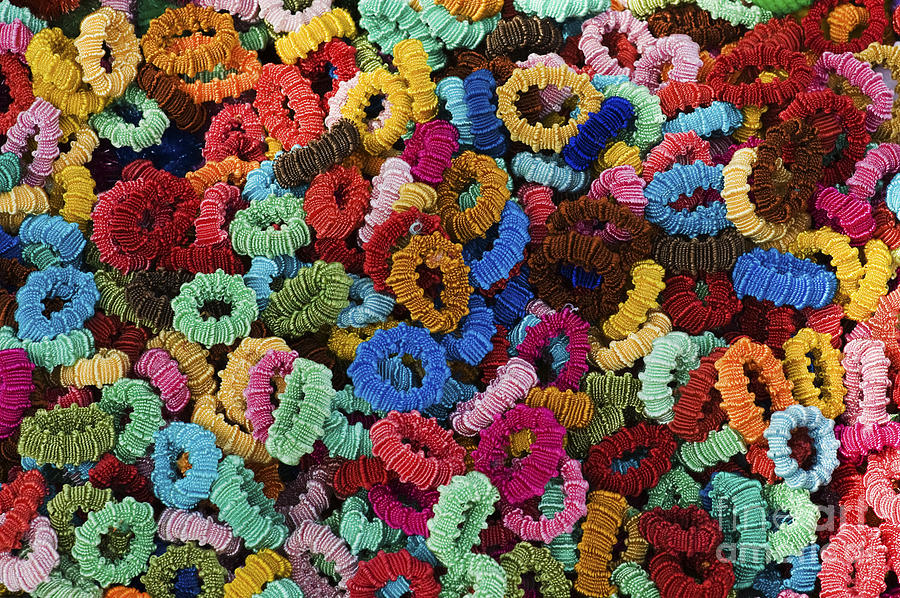 Pattern Photograph - Scrunchies by Tim Gainey
