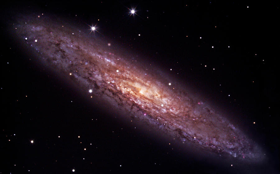 Sculptor Galaxy (ngc 253) Photograph by Robert Gendler & Jim Misti/science Photo Library