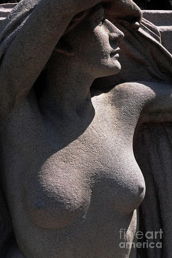 Sculpture of Angelic Female Body Photograph by Charline Xia