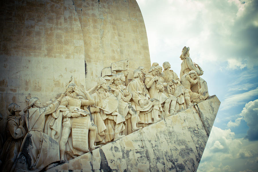 Sculpture Vasco da Gama Portugal Photograph by Raimond Klavins