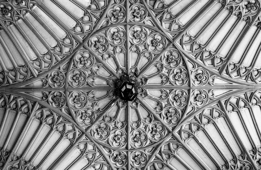 Toronto Photograph - Sculptured Ceiling 1b by Andrew Fare