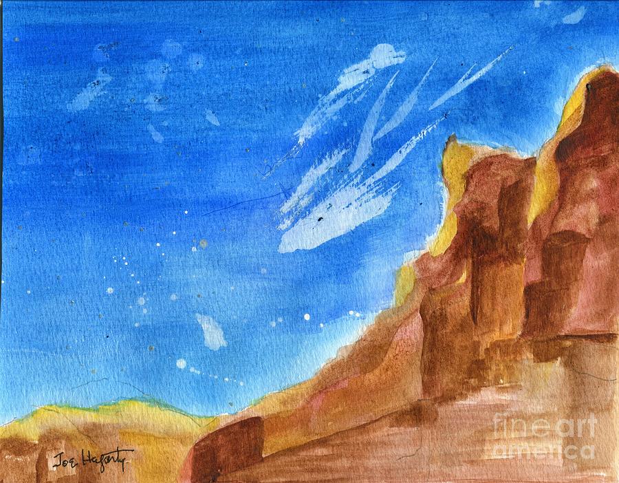 Abstract Painting - Sea Above Sky Above by Joe Hagarty Abstract Painting - Sea Above Sky Above by Joe Hagarty