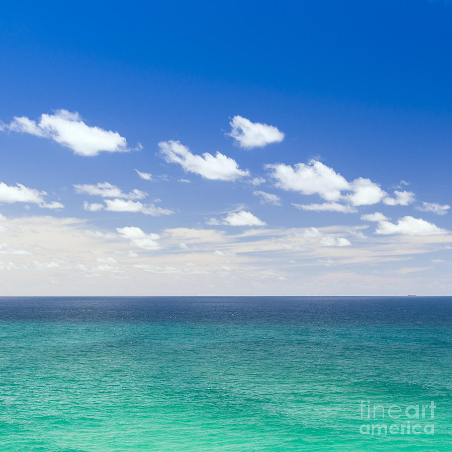 Summer Photograph - Sea And Sky by THP Creative