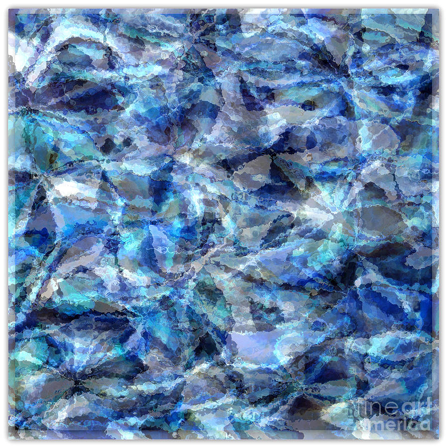 Sea Blue Abstract Photograph by Carol Groenen