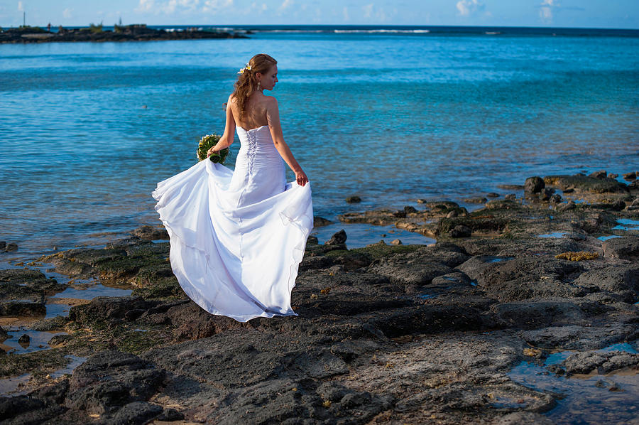 Sea Bride I Photograph by Jenny Rainbow