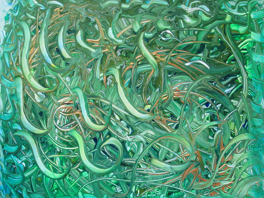 Sea Brilliance Painting by Julie Crisan
