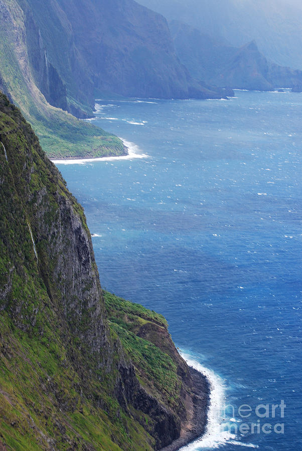 Sea Cliffs in Hawaii Photograph by DejaVu Designs
