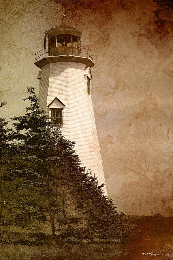 Sea Cow Head Lighthouse Photograph by WB Johnston
