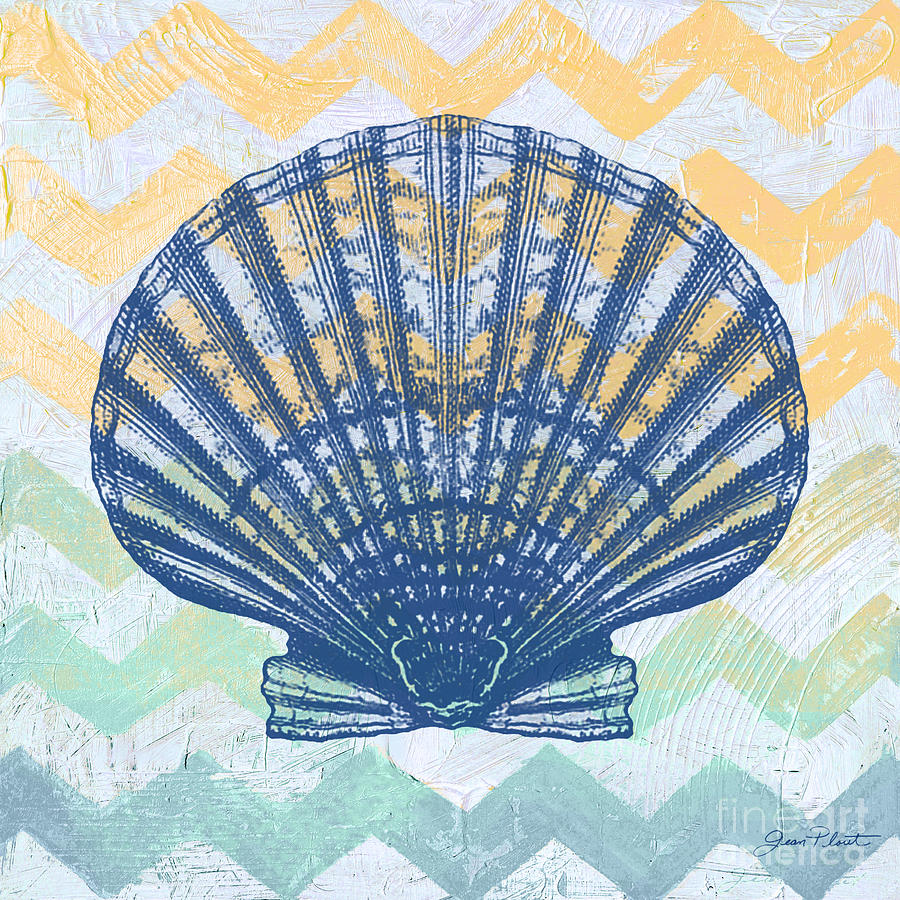 Sea Shell-B Digital Art by Jean Plout