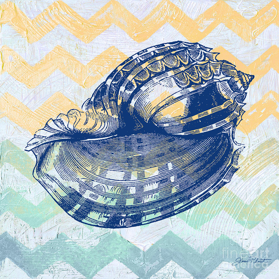 Sea Shell-C Digital Art by Jean Plout