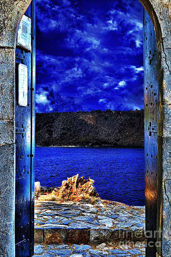 Summer Photograph - Sea Door by Milan Karadzic