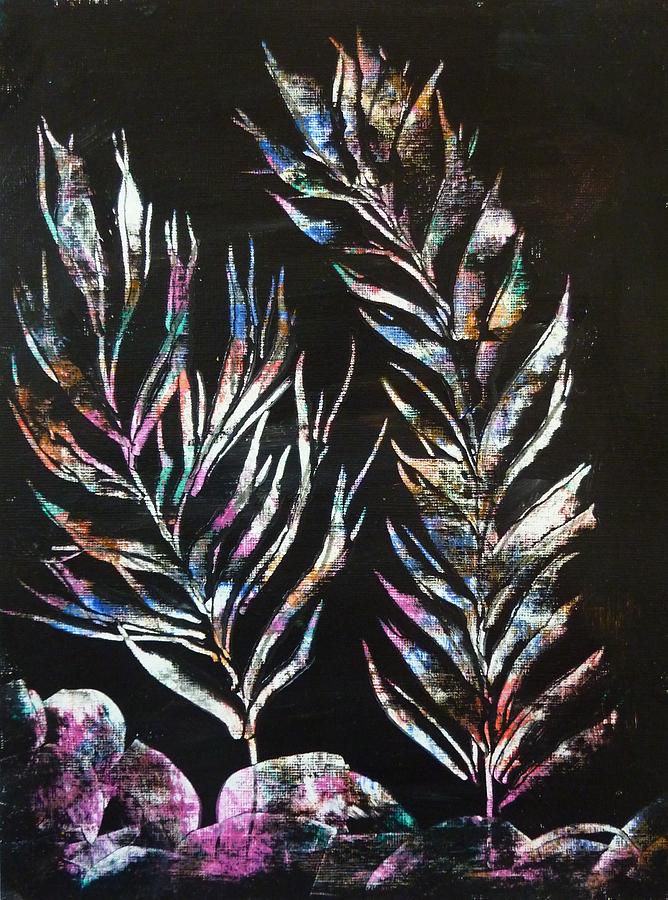Sea Ferns Painting by Amelie Simmons