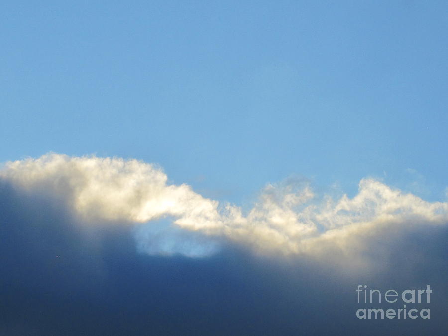 Sea Foam Clouds 1 Photograph by Tara  Shalton