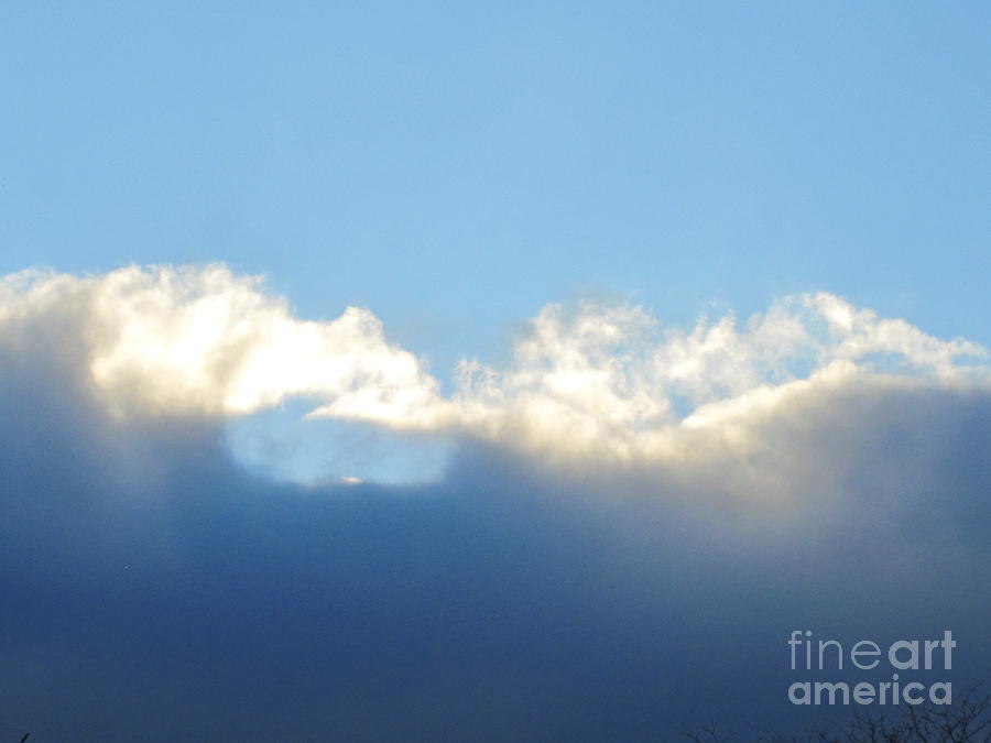 Sea Foam Clouds 2 Photograph by Tara  Shalton