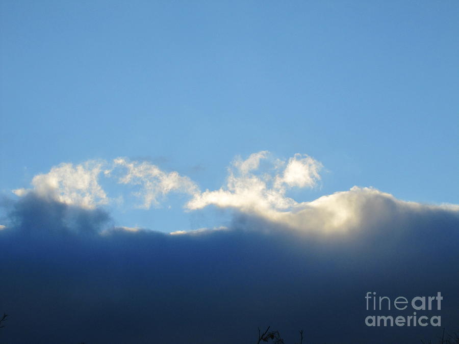 Sea Foam Clouds 5 Photograph by Tara  Shalton