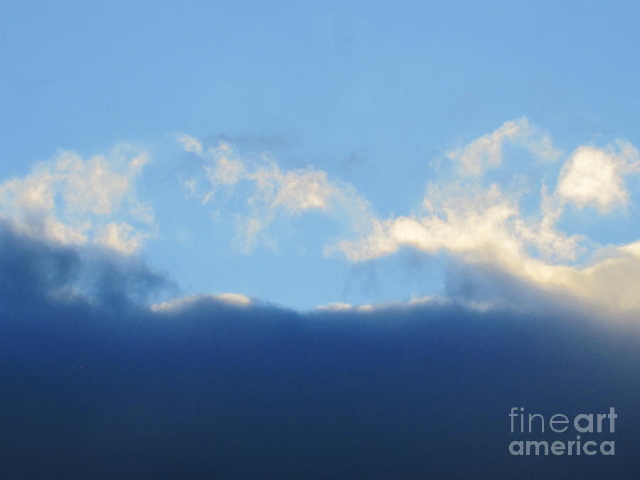Sea Foam Clouds 6 Photograph by Tara  Shalton