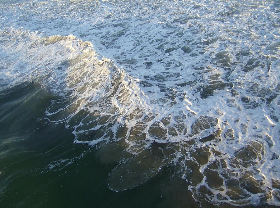 Sea Foam Photograph by Dan Twyman