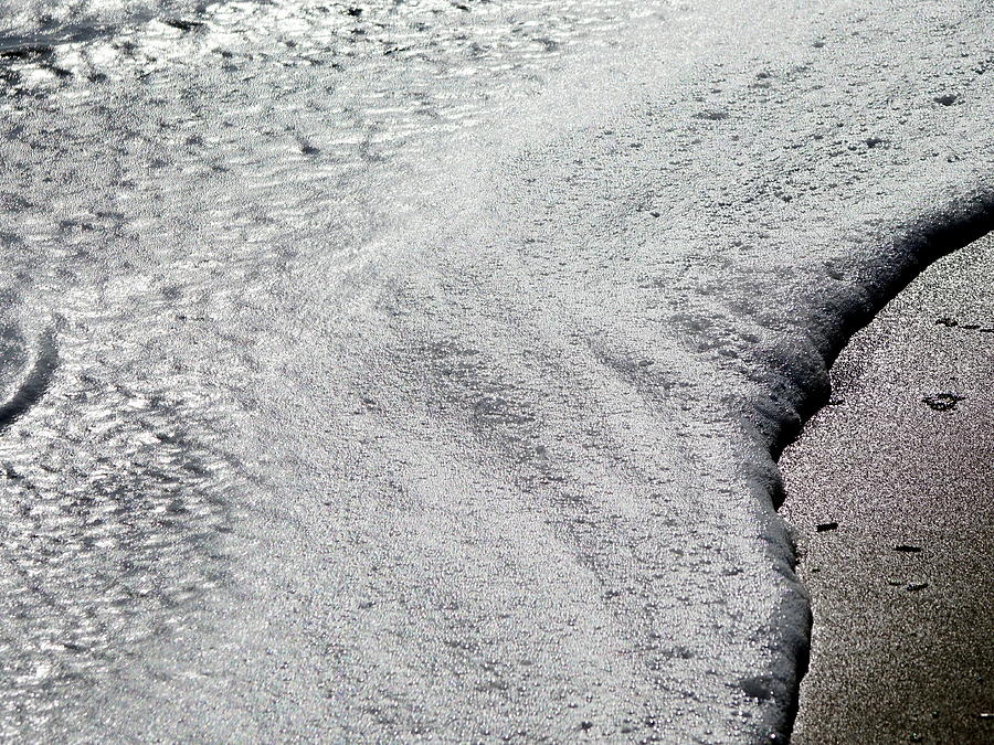 Sea Foam Photograph by Richard Rosenshein