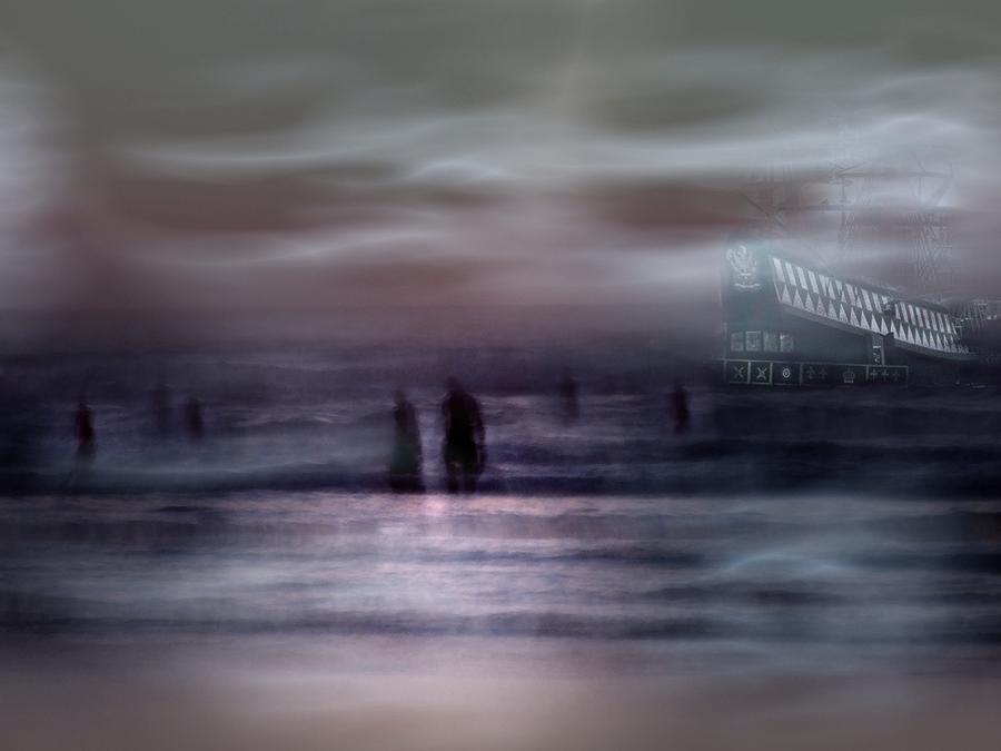 Sea Ghosts Photograph by Vanessa Shakesheff