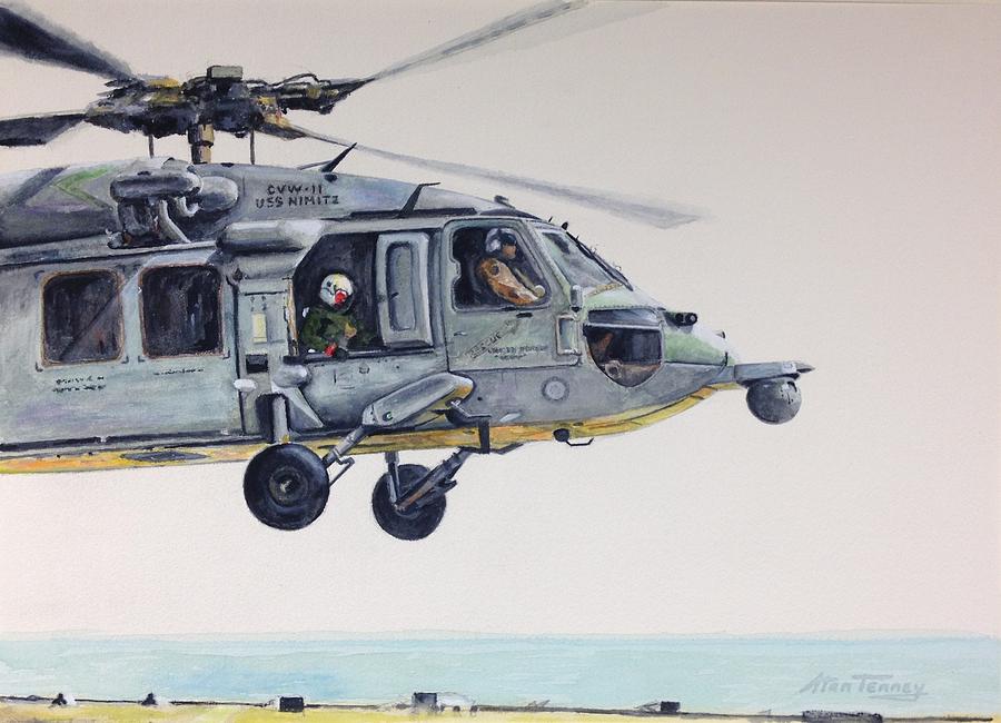 Sea Hawk Painting by Stan Tenney