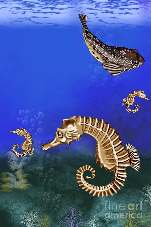 Sea Horse Painting