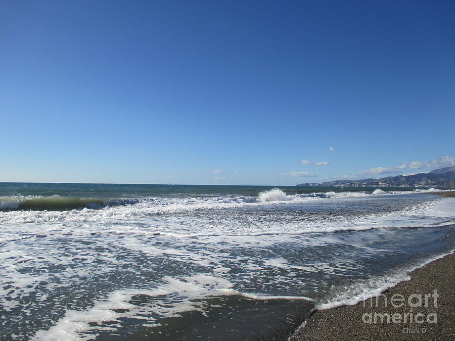 Sea in Motril Photograph by Chani Demuijlder