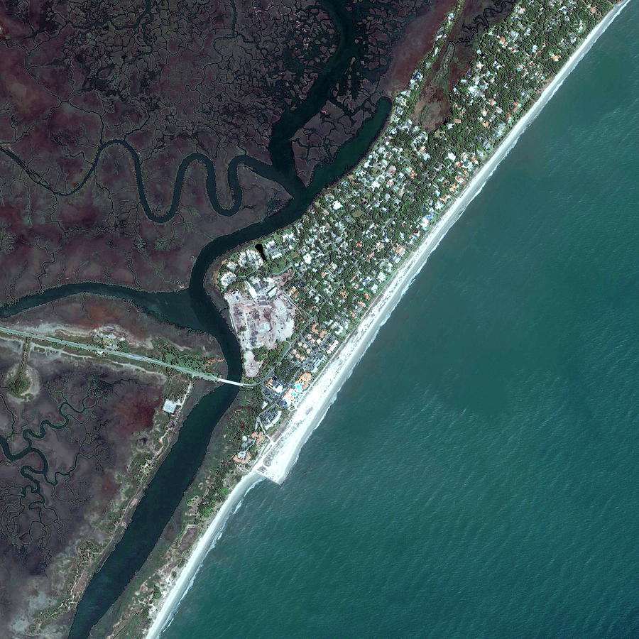 Sea Island Photograph by Science Photo Library Sea Island Photograph by Science Photo Library