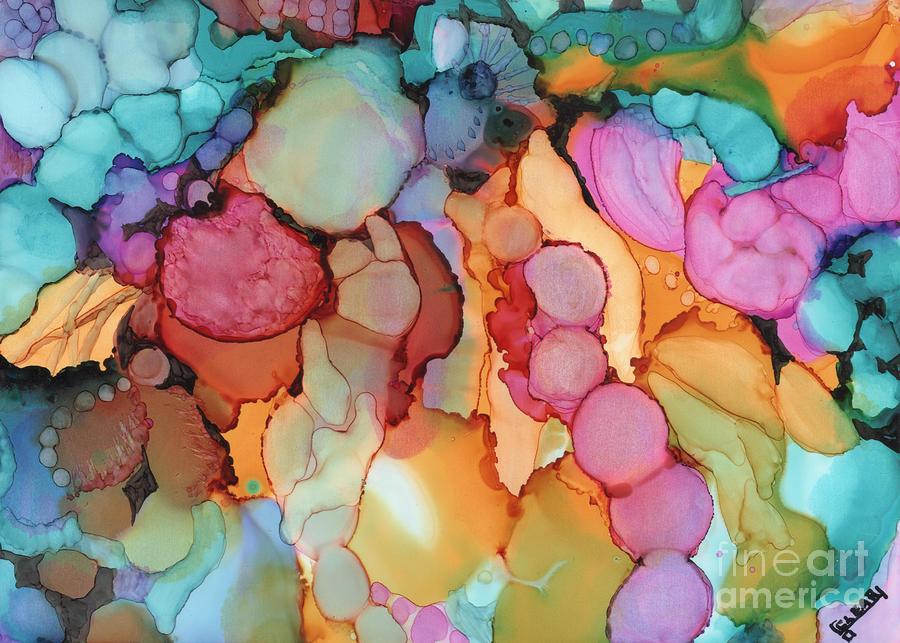 Sea Jewels Painting by Joan Clear