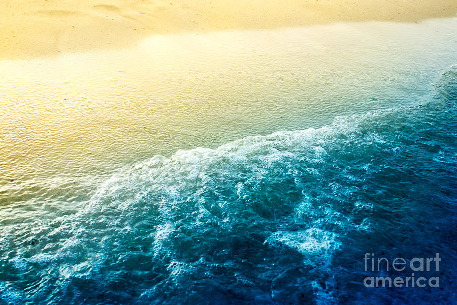 Sea Photograph - sea by Mythja Photography