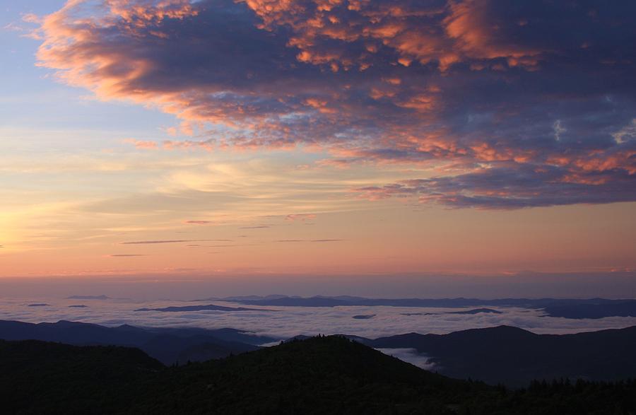 Sea Of Clouds Blue Ridge Mountains Photograph
