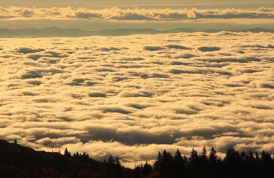 Sea Of Clouds Blue Ridge Parkway Photograph