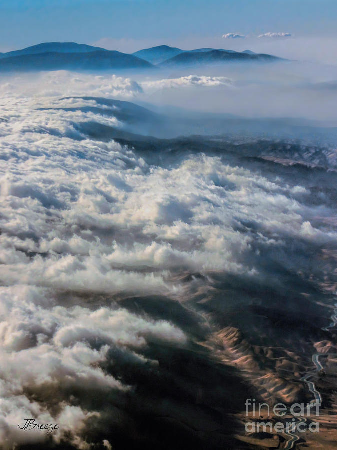Mountain Photograph - Sea of Clouds by Jennie Breeze