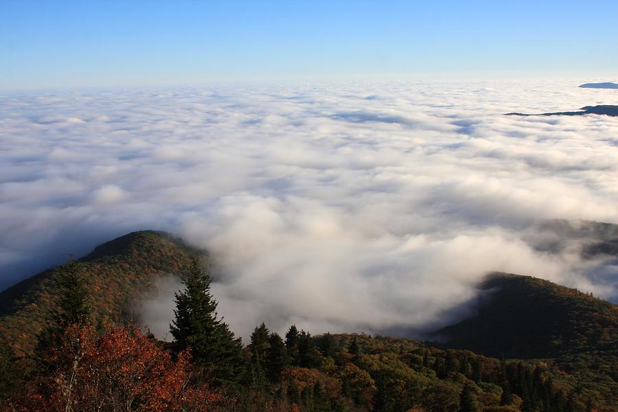 Sea Of Clouds On The Blue Ridge Parkway Photograph