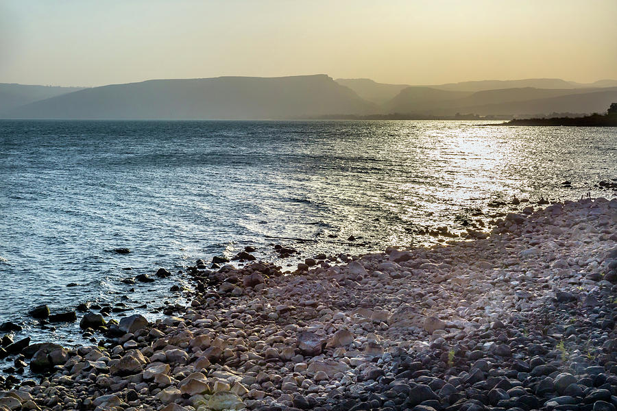 Sea Of Galilee Capernaum From Saint Photograph by William Perry