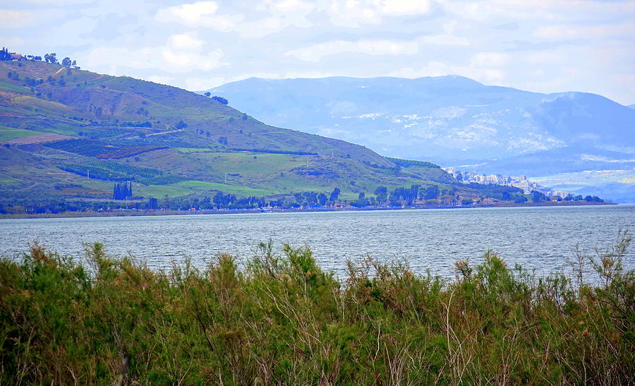 Sea Of Galilee Looking Towards Tiberias Photograph by Rita Adams