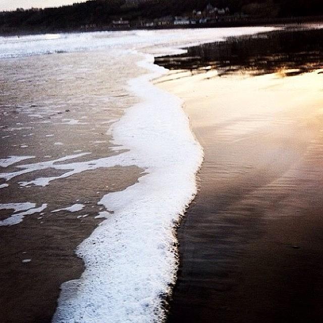 Beach Photograph - #sea #seaside #tide #waves #beach by Nathan Snowden