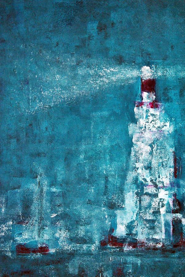 Sea Sentinel Painting by Celeste Friesen