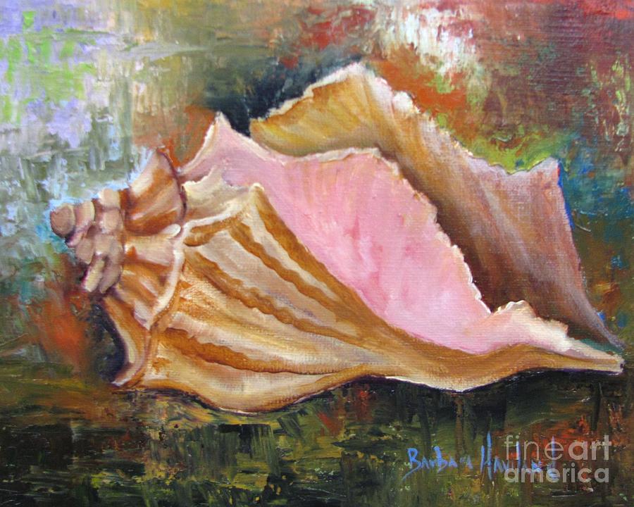 Sea Shell Painting by Barbara Haviland
