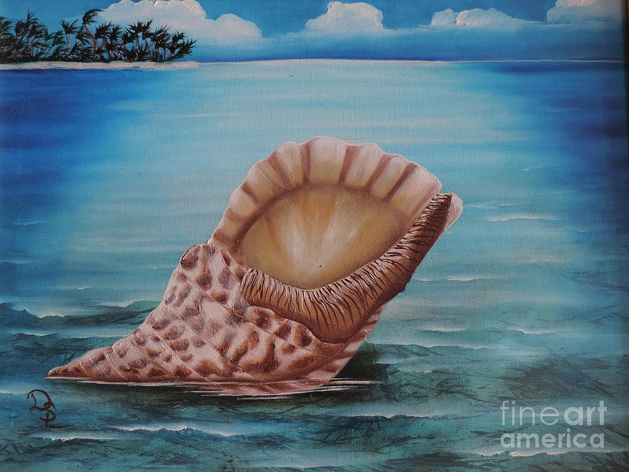 Sea Shell Painting