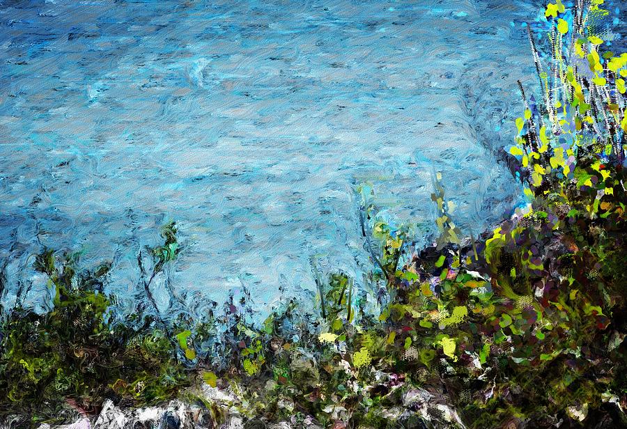 Sea Shore 1 Digital Art by David Lane