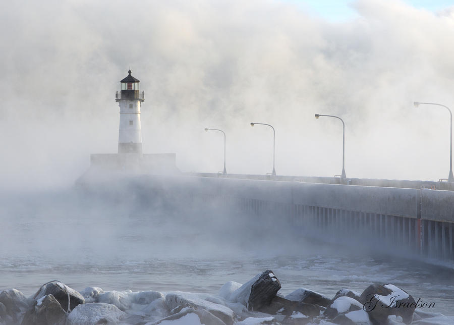 Sea Smoke Photograph by Gregory Israelson