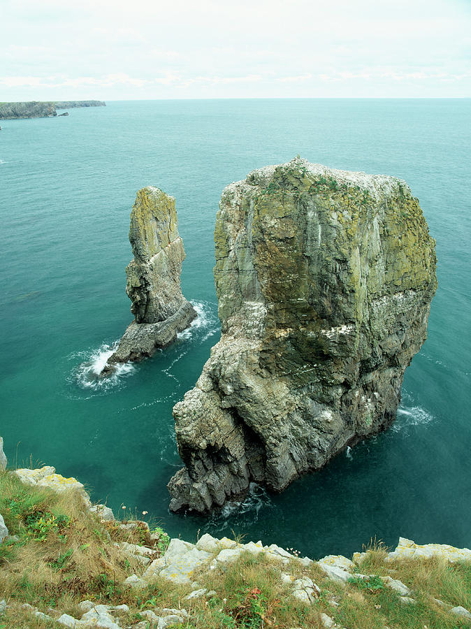 Sea Stack Formations by Sinclair Stammers/science Photo Library