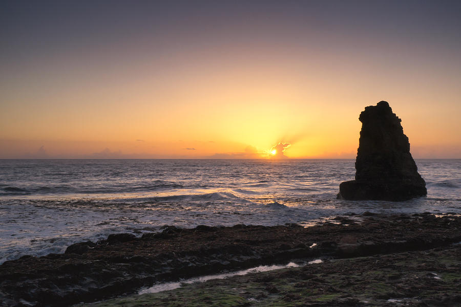 Sunset Photograph - Sea Stack to the World by Weir Here And There
