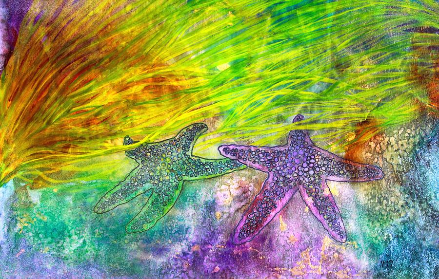 Sea Stars Painting by Janet Immordino