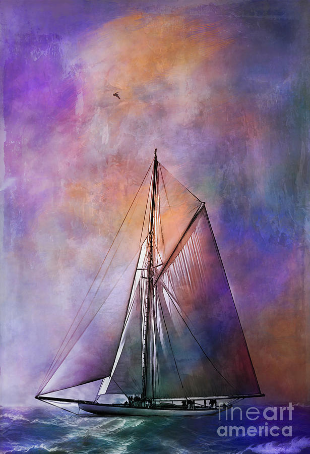 Sea stories. II Painting by Andrzej Szczerski
