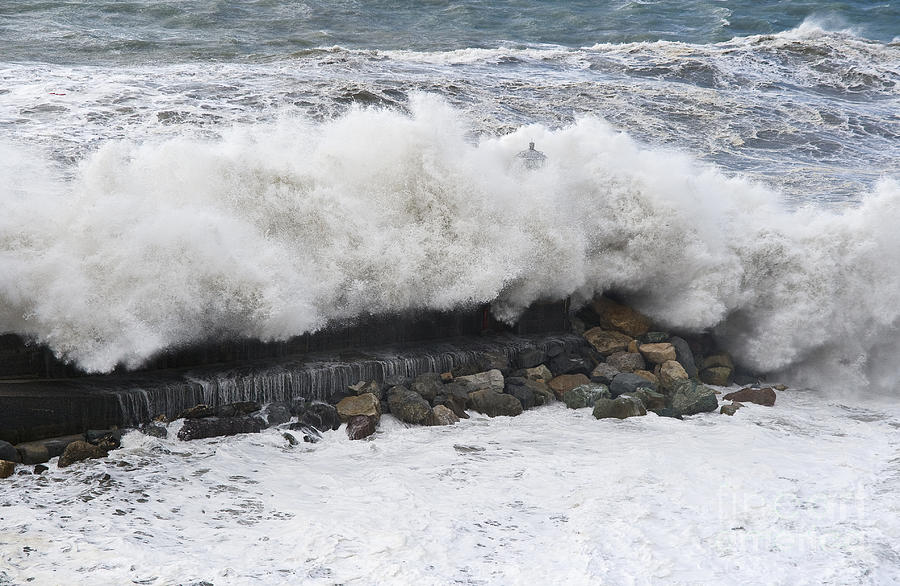 Sea Storm  Photograph by Antonio Scarpi
