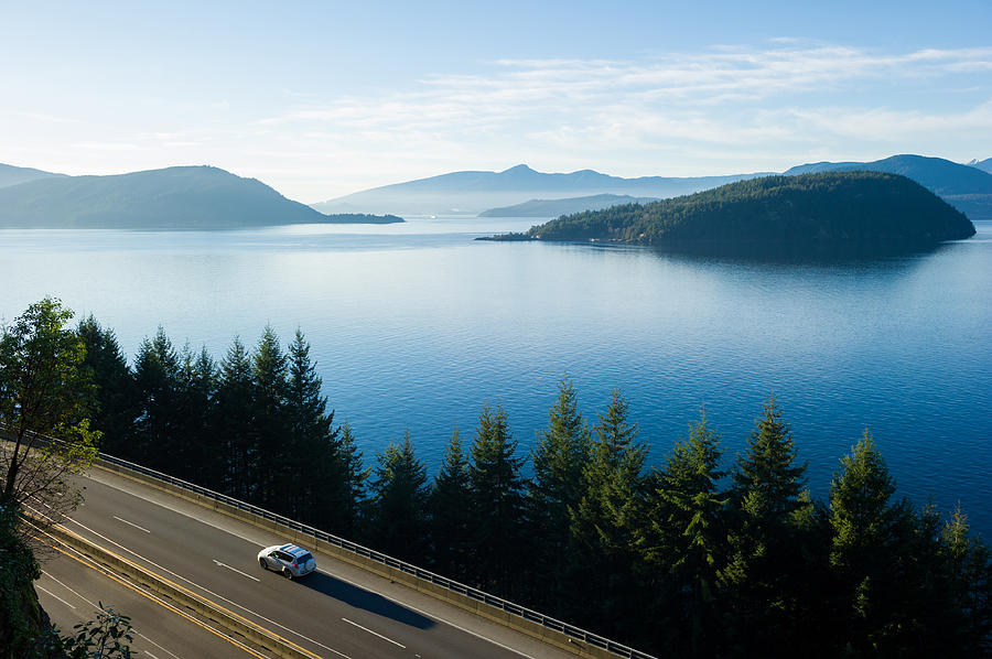 Sea to Sky Highway or Highway 99 Photograph by stockstudioX