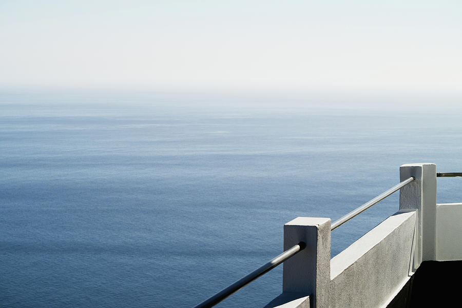 Sea View From Balcony Photograph by Rafael Elias