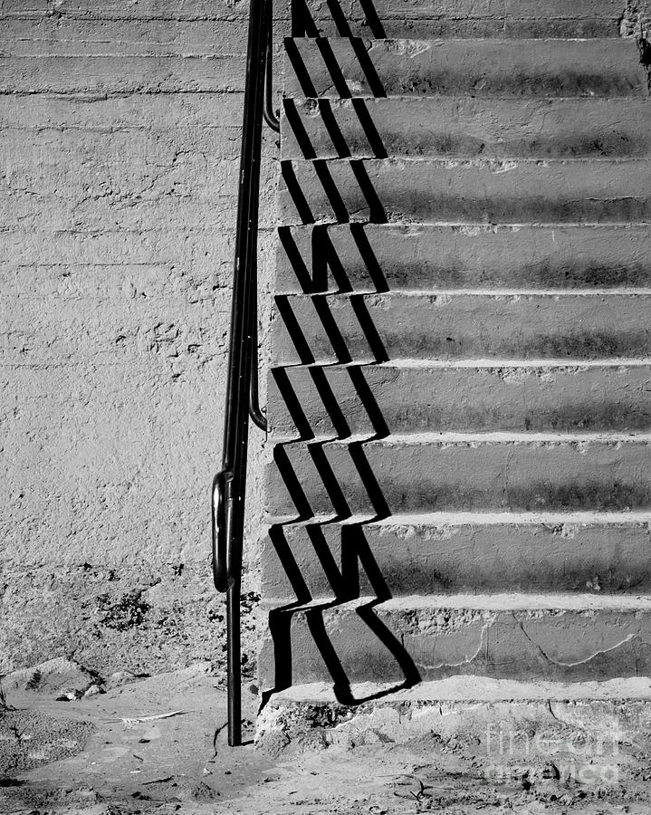 Sea Wall Steps Photograph by Perry Webster