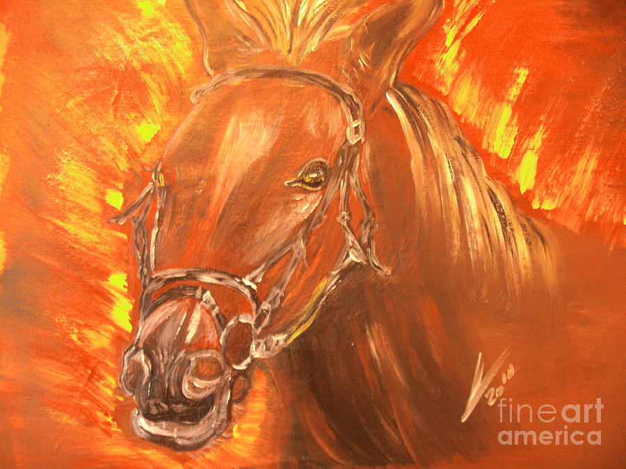 Seabiscuit Painting by Collin A Clarke - Fine Art America